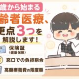 病院高齢者医療健康保険高齢受給者証負担割合高額療養費