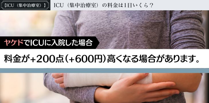 病院医療費解説ICU集中治療室入院費用料金1日いくらDPC4