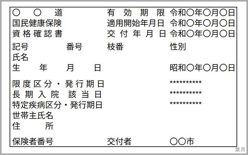 病院医療費健康保険証資格確認書マイナンバーカードを使わない1
