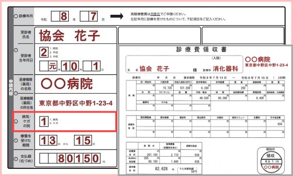 高額療養費支給申請書還付手続き本人家族2026年令和8年15